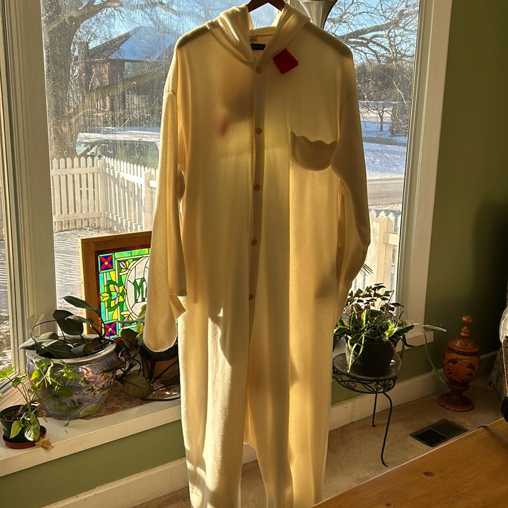 K34.    Giant chicken onesie! 🤣